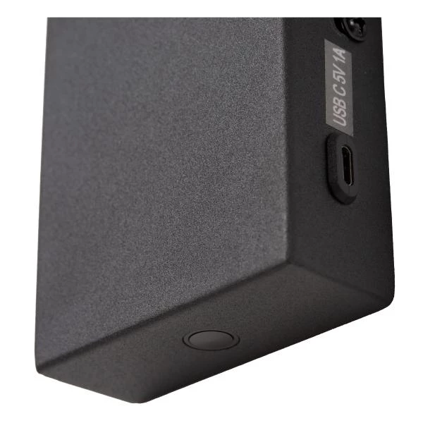 Lucide ALEC - Foco de pared / Lámpara de pared - LED - G9 - 1x3W 2700K - Incluye anillos intercambiables - Negro - detalle 8